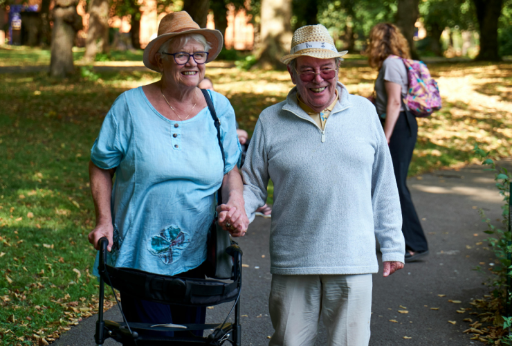 How Can Taking Walks Help Seniors?