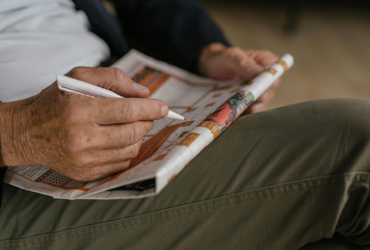 The Benefits Of Seniors Doing Crossword Puzzles