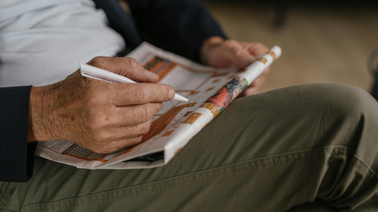 The Benefits Of Seniors Doing Crossword Puzzles
